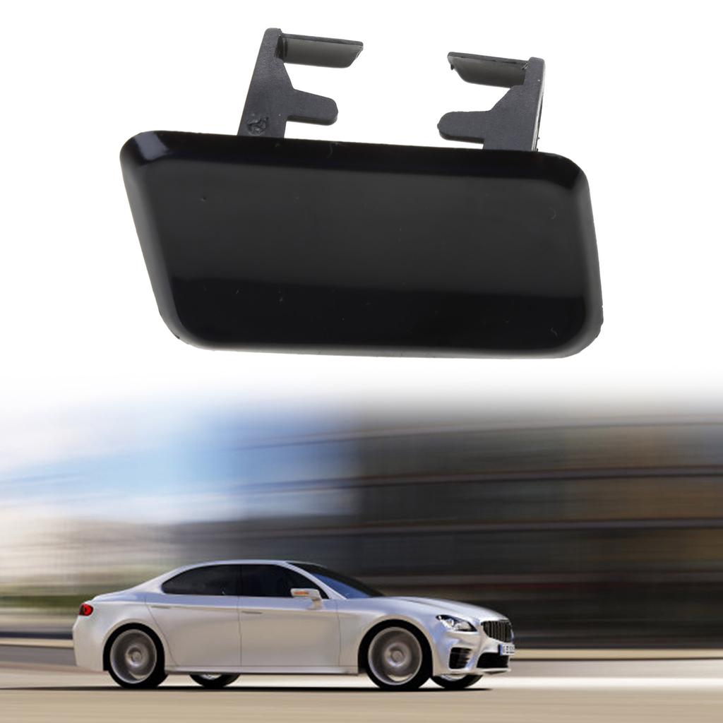 1 пара сменных крышек насадок омывателя фар для X3 E83 61673416176 61673416175 аксессуары для ремонта автомобилей черный