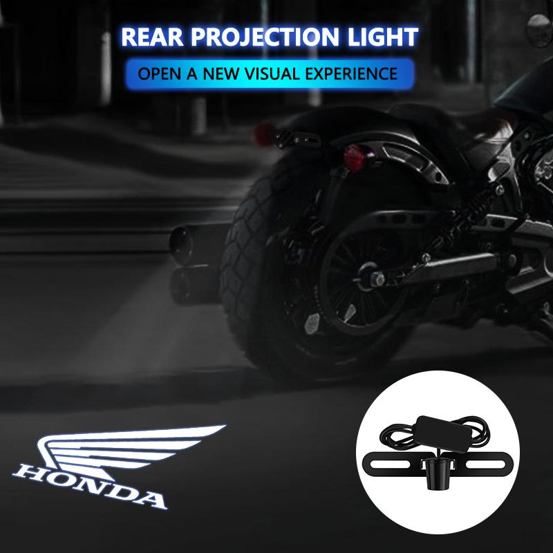 LED Motorcycle Welcome Light Tail HD Projection Modified Lighting Lamp For Honda CBR CB400 CB650 FCBF CBR250RR CRF SH300 NC750