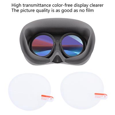 Кристально чистый TPU экран защитная пленка для линз гарнитуры PICO 4 Ultra VR устойчивая к царапинам и отпечаткам пальцев покрытие