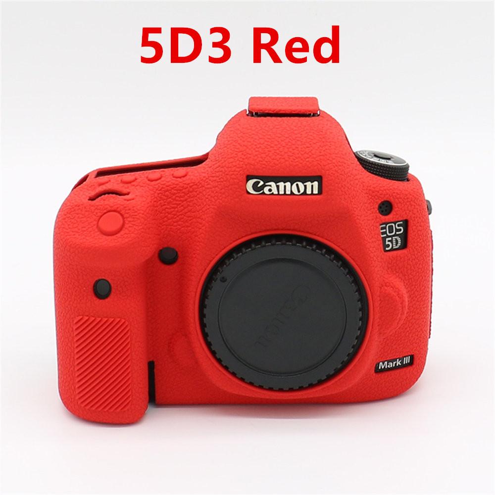 Мягкий силиконовый чехол для корпуса камеры с рисунком личи для Canon EOS 5D3 5D4 R50 R6 R6II R8, резиновая накладка-скин