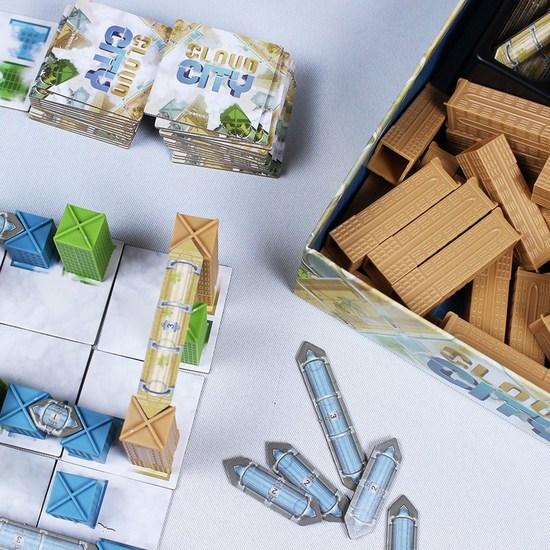 Brainteasers Cloud City Настольная игра 3D Стратегия для 2~4 игроков в возрасте от 10 лет, популярная корейская игра