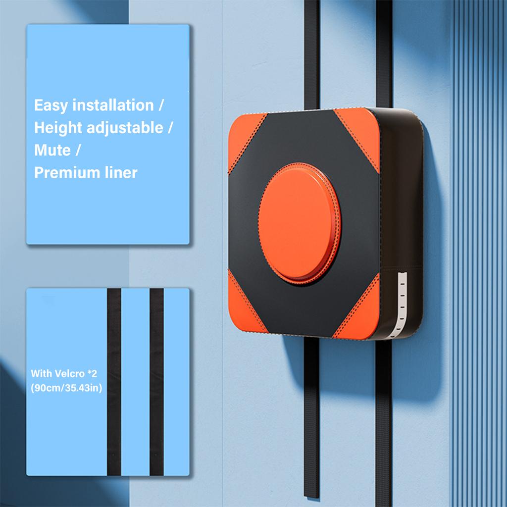 Настенный боксерский коврик с высокой эластичностью для боксерских ударов, боксерский мат с фокусировкой на мишень, настенный коврик для бокса, фитнес-оборудование для бокса