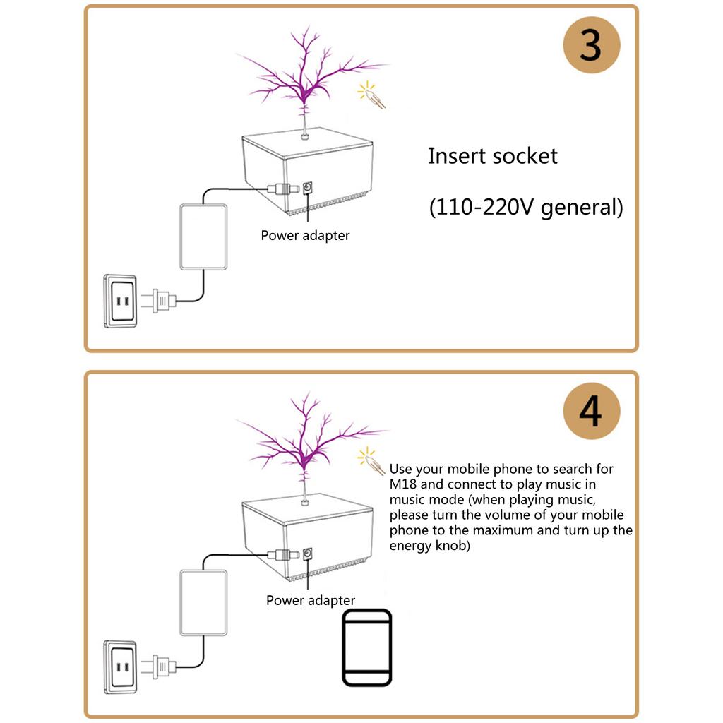 Электроника Музыкальный модуль катушки Многофункциональный дуговой плазменный динамик Звуковые науки Экспериментальная игрушка с функцией BT