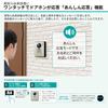 Panasonic TV Secure Answering Fire Alarm Audio Color Entrance Surface Wide Angle LED Doorphone, Function, Linkage, Recording, Recording, Monitor,