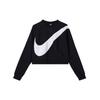 Sportswear Swoosh Fleece Crew Sweatshirt Women Tops Black BV3934-011