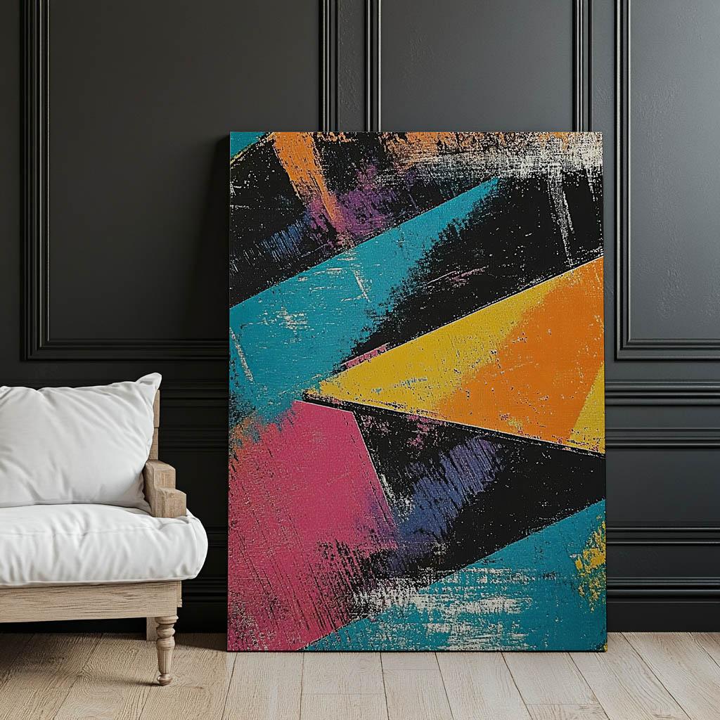 Odważne Kształty Odważne Kształty, 30X40 Cm, Bez Ramy, Płótno Premium Na Blejtramie