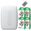 Fujifilm Instax Smartphone Printer Instax Mini Link3 Clay White 40 Films Deco Pen of & & (Set 6)