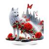 Настольные украшения с алмазной мозаикой 'Животные', наборы для рукоделия, акриловые 5D DIY Алмазное искусство, Декор для стола в спальне