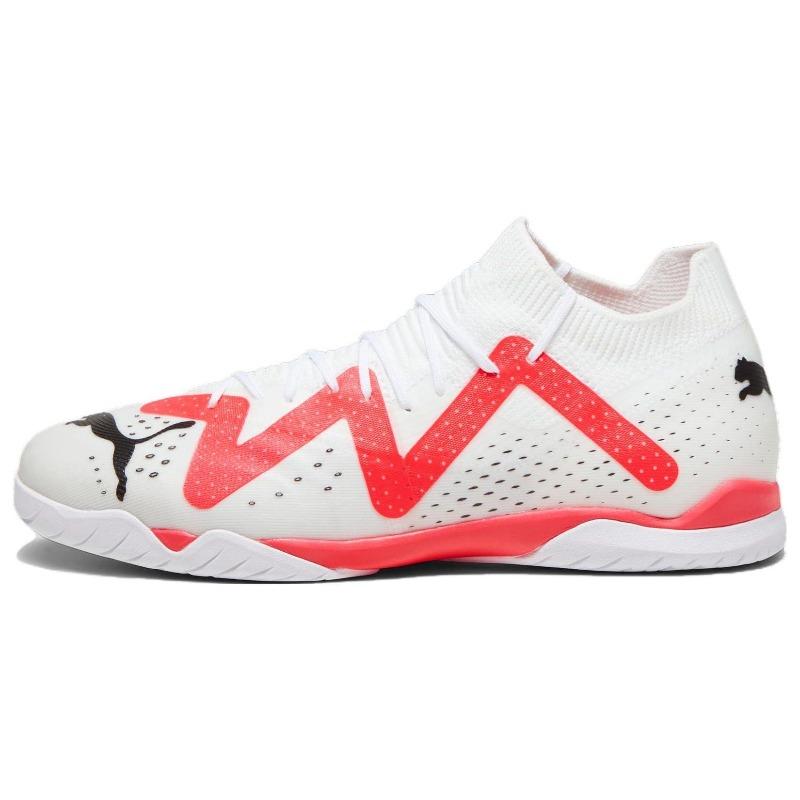 Puma Мужские Бело-Красные Футбольные Бутсы Future Match AG Низкие 107375-01