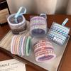 8pcs/Set Cute Hair Ring Basic Hair Rope Set Hair Tie Colorful Hair Scrunchies Rubber Band  Daily