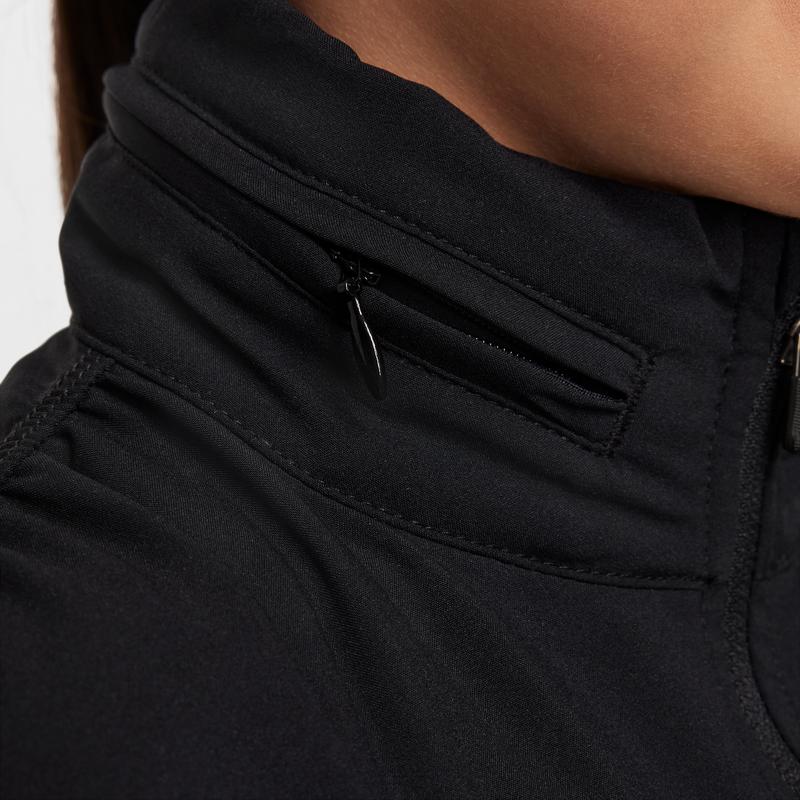 Nike Легкая куртка с капюшоном Dri-Fit Черно-белая HJ5192-010