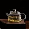 One Person 200ml Heat-resistant Small Glass Teapot With Filter Brewing Flower Green Tea Pot Home Tea Maker Kung Fu Tea Set