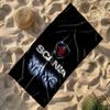 Scania Customizable Name Beach Towel Super Soft Microfiber Quickdry Fabric Ideal for Travel Outdoor Swim Pool Yoga Surf Camping Hiking Gym Gift Holida