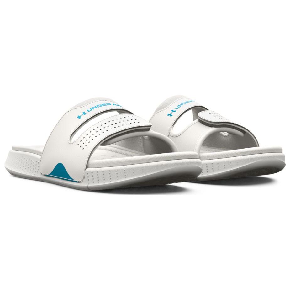 Under Armour Ansa Studio Нескользящие Прочные Спортивные Шлепанцы Женская Обувь Серо-Синие 3025045-102