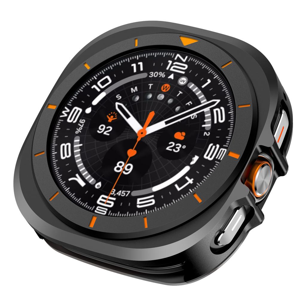 Роскошный металлический чехол для Samsung Galaxy Ultra Watch Ultra 47 мм Защитная крышка экрана для Samsung Galaxy Ultra 2025 47 мм