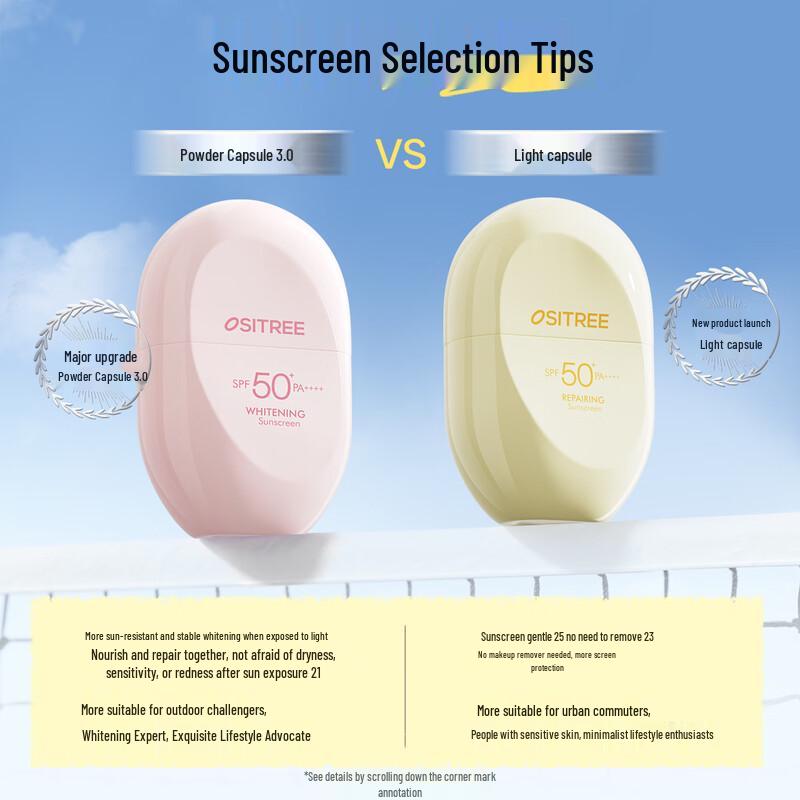 Ositree Солнцезащитный крем SPF50+ PA++++ Высокая защита 10 г