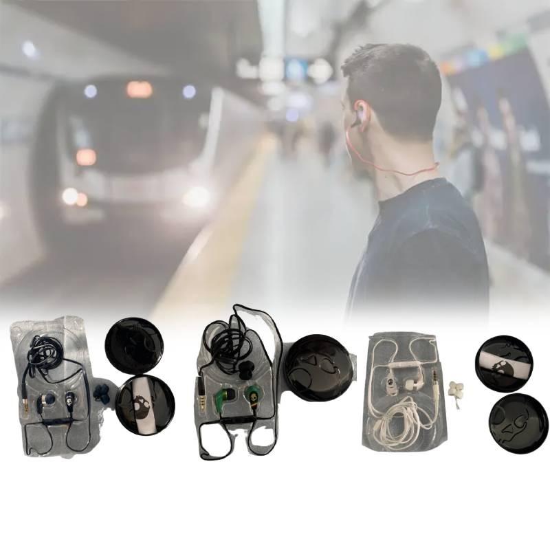 Проводные наушники-вкладыши Skull с линейным управлением, игровые, простые, прямое подключение