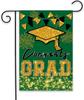 Class of 2025 Congrats Grad Small Decorative Garden Ag, High School College Graduation Burlap Outdoor Home Decoration Doub SSL