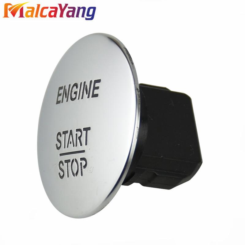Keyless Go Start Stop Push Button Engine Ignition Switch 2215450714 Silver For Mercedes-Benz W164 W205 Switche Car Accessories