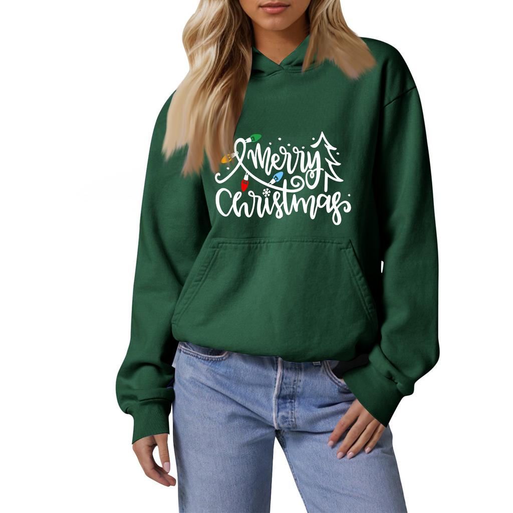 Женская мода, женский легкий пуловер с длинными рукавами и карманами, толстовка с капюшоном в стиле консервативного стиля