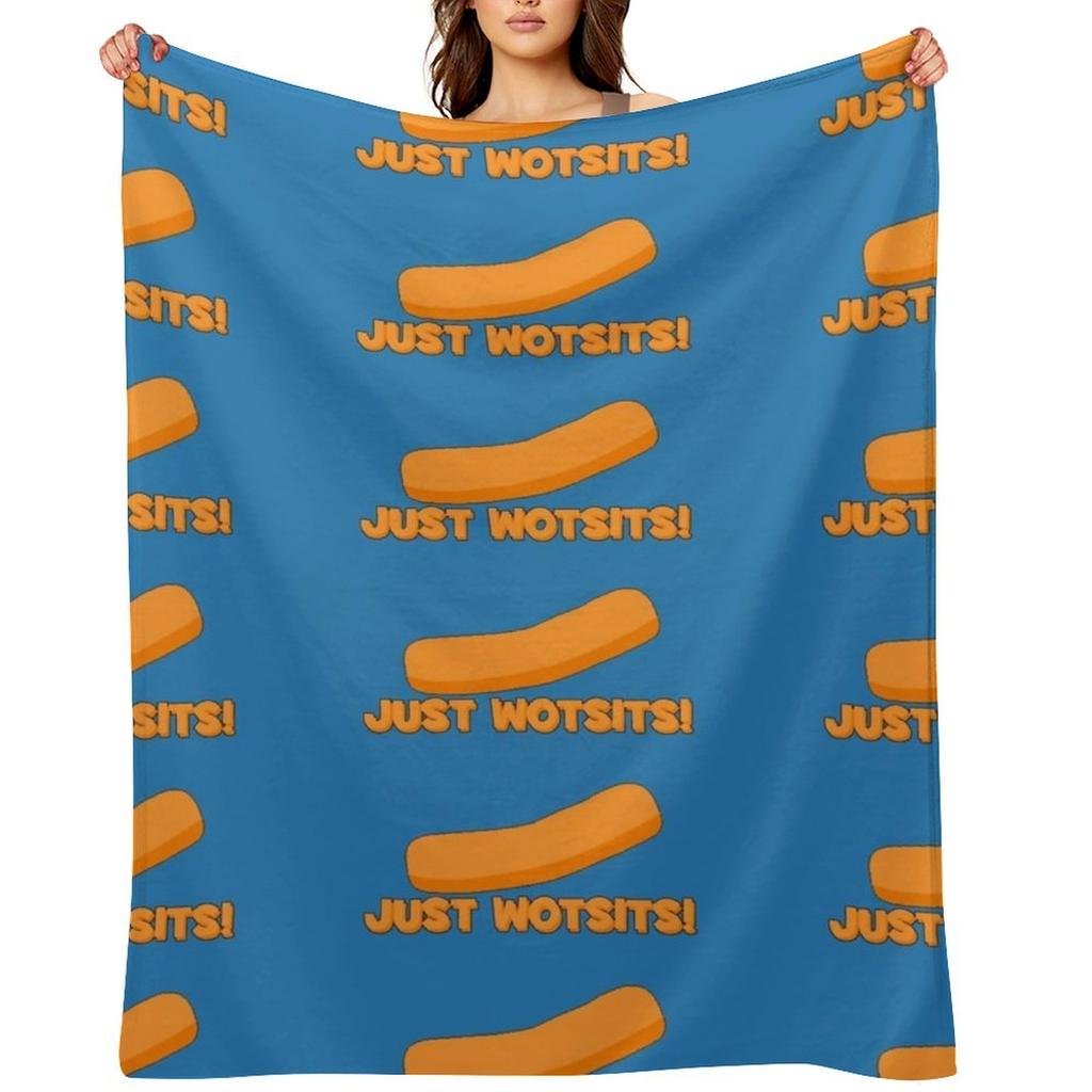 Только Wotsits! Плед диванный плюшевый для зимы декоративный Пледы