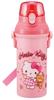Skater Direct Drinking Water Dishwasher Made In Sanrio Hello Kitty Fancy Snacks Children's Bottle, Plastic, 480ml, One-Push Opening, Safe, Japan, &