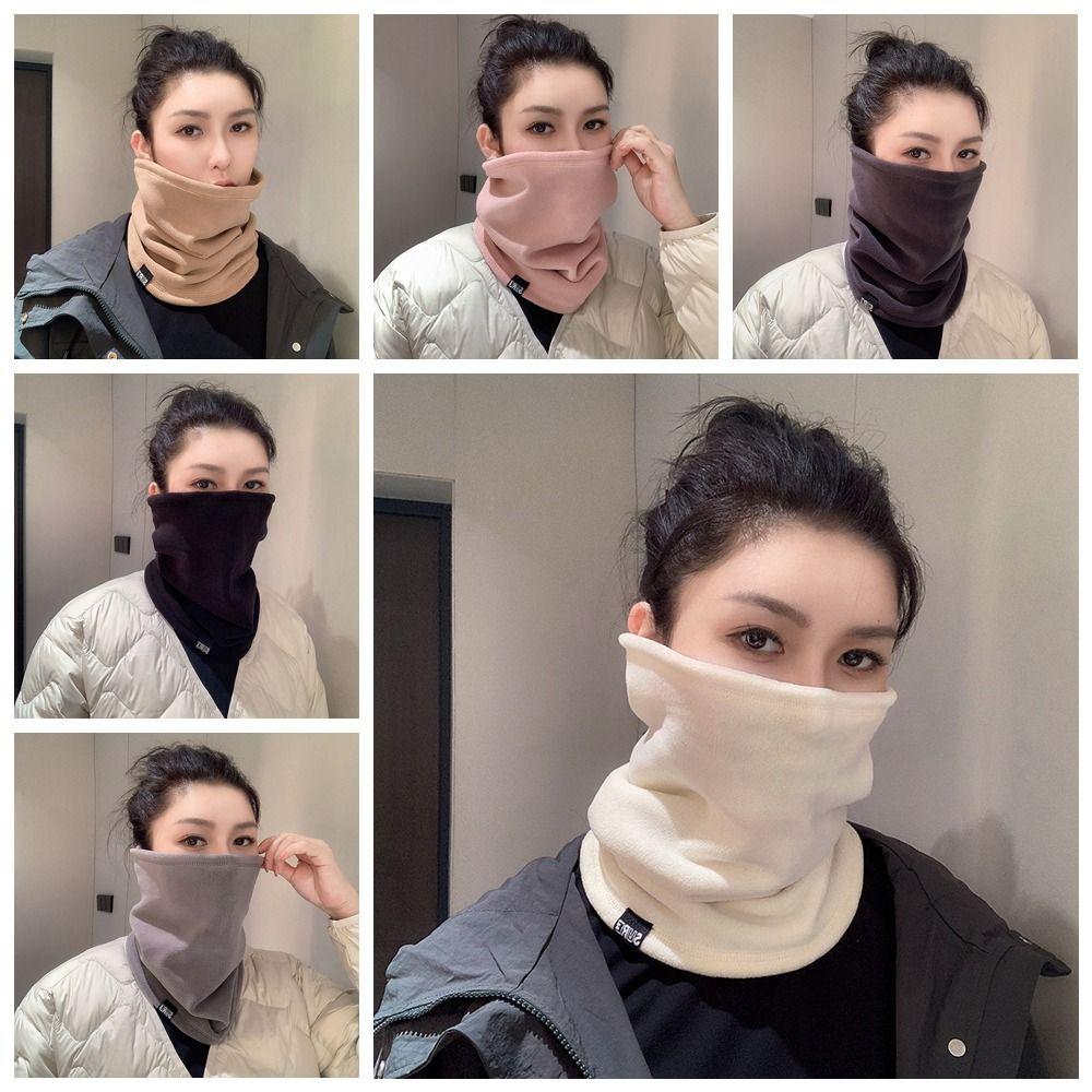Thickened Face Scarf Neck Cover Warm Thick Shawl Outdoor Thermal Warm Neck Scarf Winter