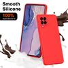 Luxury Original Phone Case for Samsung A12 M12 F12 Liquid Silicone Fundas For Galaxy A12 4G 5G Camera Protective Cover Case