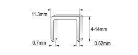 Upholstery stapler 4-14 mm YT-7007 YATO