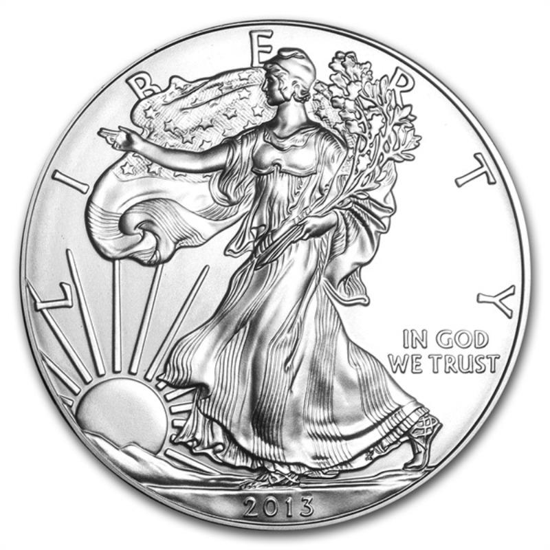 Statue of Liberty commemorative coin, 2011-2024, Eagle Ocean coin, silver plated, commemorative medal
