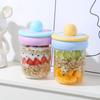 500ml Breakfast Cups Seal Oats Container New Yogurt Bowl  for Oatmeal Cereal Nut Yogurt