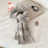 New Quality Scarf Women's Winter Atmosphere Christmas Gift Warm Scarf Versatile Soft Waxy Shawl