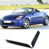 Глянцевые черные накладки на веки фар для Nissan 350Z Z33 2003-2006
