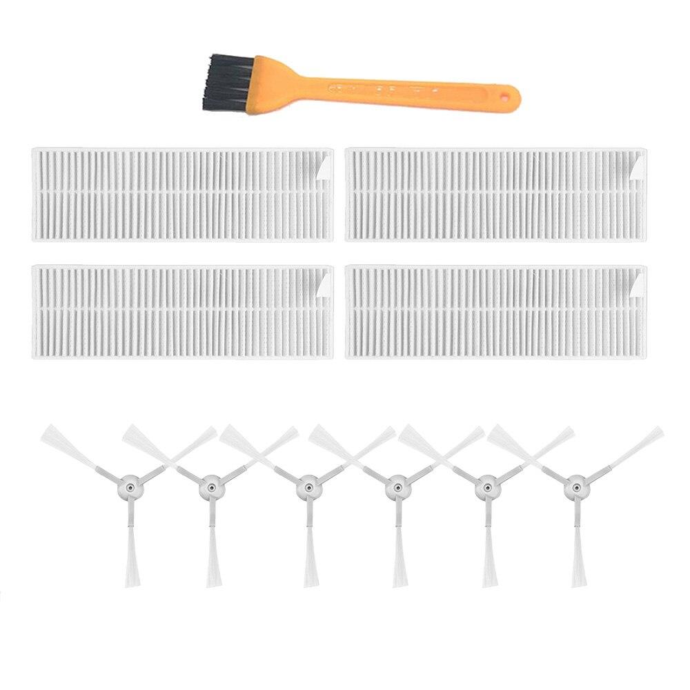 Mi Robot основной ролик, боковая щетка Hepa, воздушный фильтр, ткань для швабры для Xiaomi Mijia G1 MJSTG1, запасные части для пылесоса