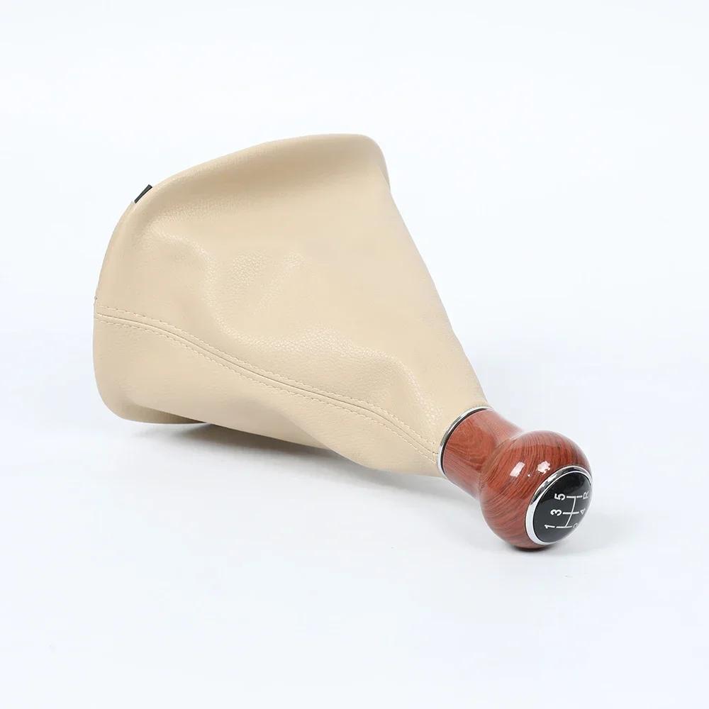 Новый кожаный чехол для ручки переключения передач 5/6 скоростей, чехол для багажника Volkswagen VW Passat B5 1998-2004, аксессуары для стайлинга автомобиля