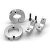 1Pcs Aluminum Alloy Fixed Locking Limit Ring Double Split Clamp-Type Collar New Shaft Collar
