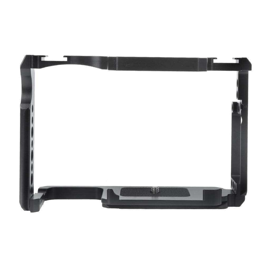 SLR Camera Aluminium Alloy Cage Video Shooting Accessory for Canon 5D4 Camera Black