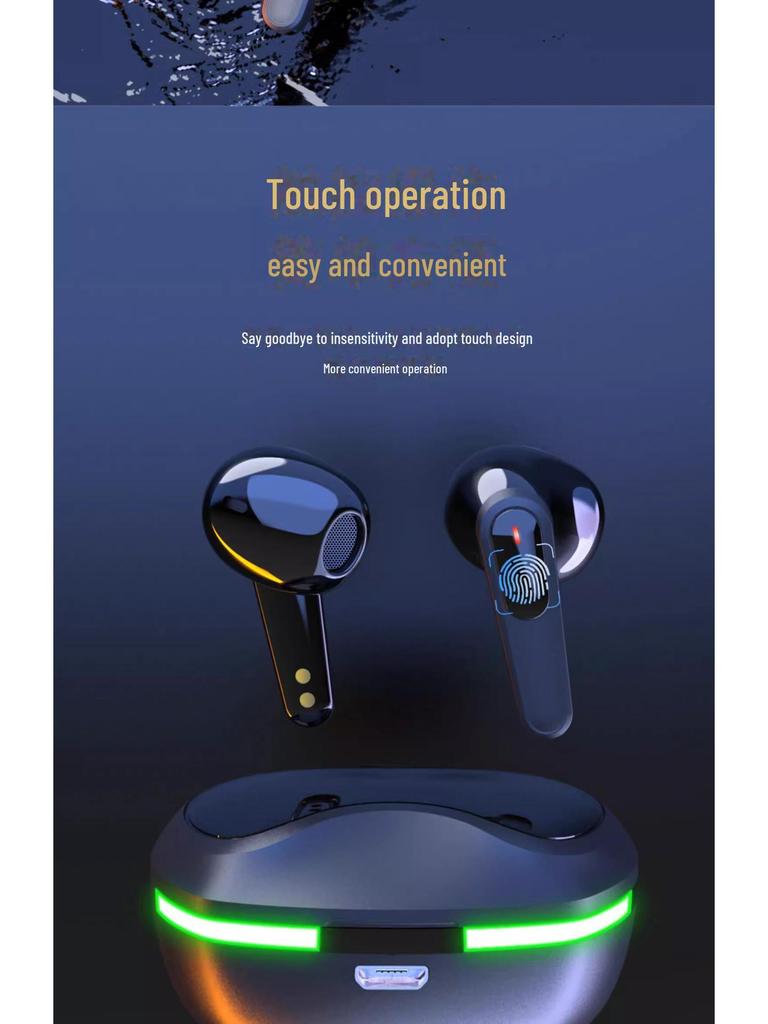 Pro60 True Wireless Bluetooth спортивные наушники – высокое качество звука, водонепроницаемые, внутриканальные, бинауральные универсальные наушники