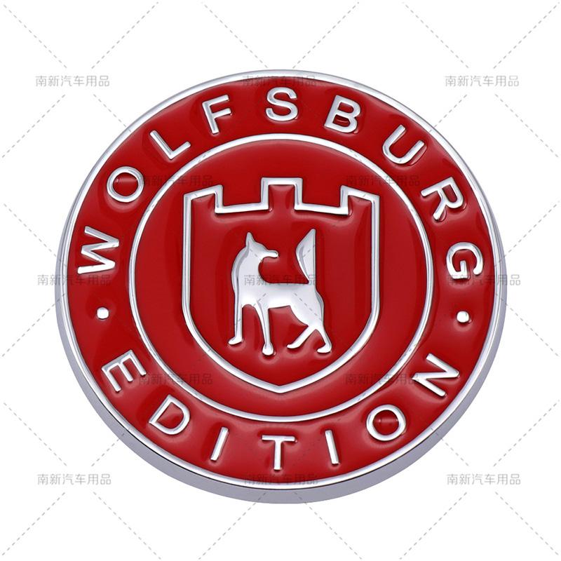 3D Metal Germany Wolfsburg Edition Logo Emblem Car Rear Trunk Sticker Front Grill Badge For VW GTI Golf 2 3 4 5 6 7 MK2 MK3 MK4 AY5