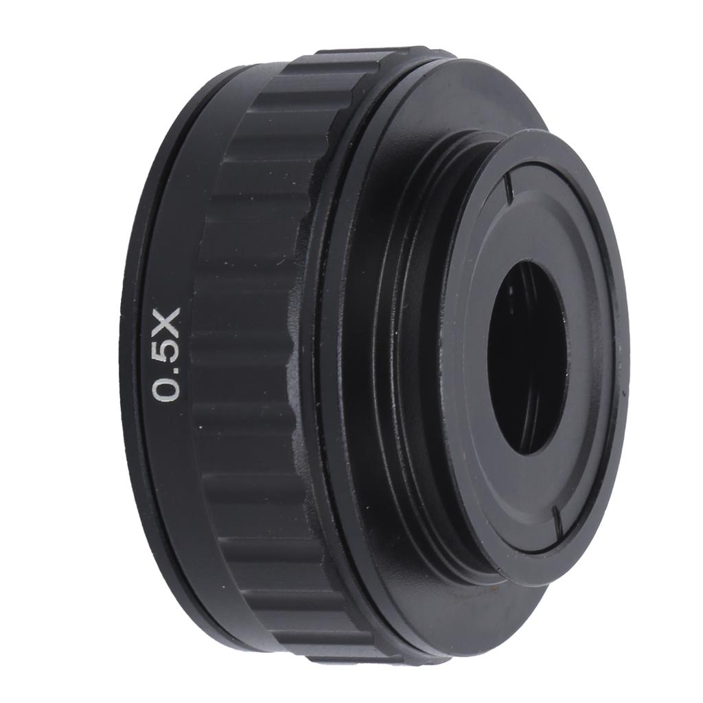0.5X Adapter Lens 38mm C Mount Adapter Trinocular Stereo Microscope Tube for Digital Camera Focusing