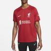 Nike Футбольная рубашка с короткими рукавами и принтом на домашнем стадионе «Ливерпуля» сезона 2022–23, мужские топы темно-красного цвета DM1843-609