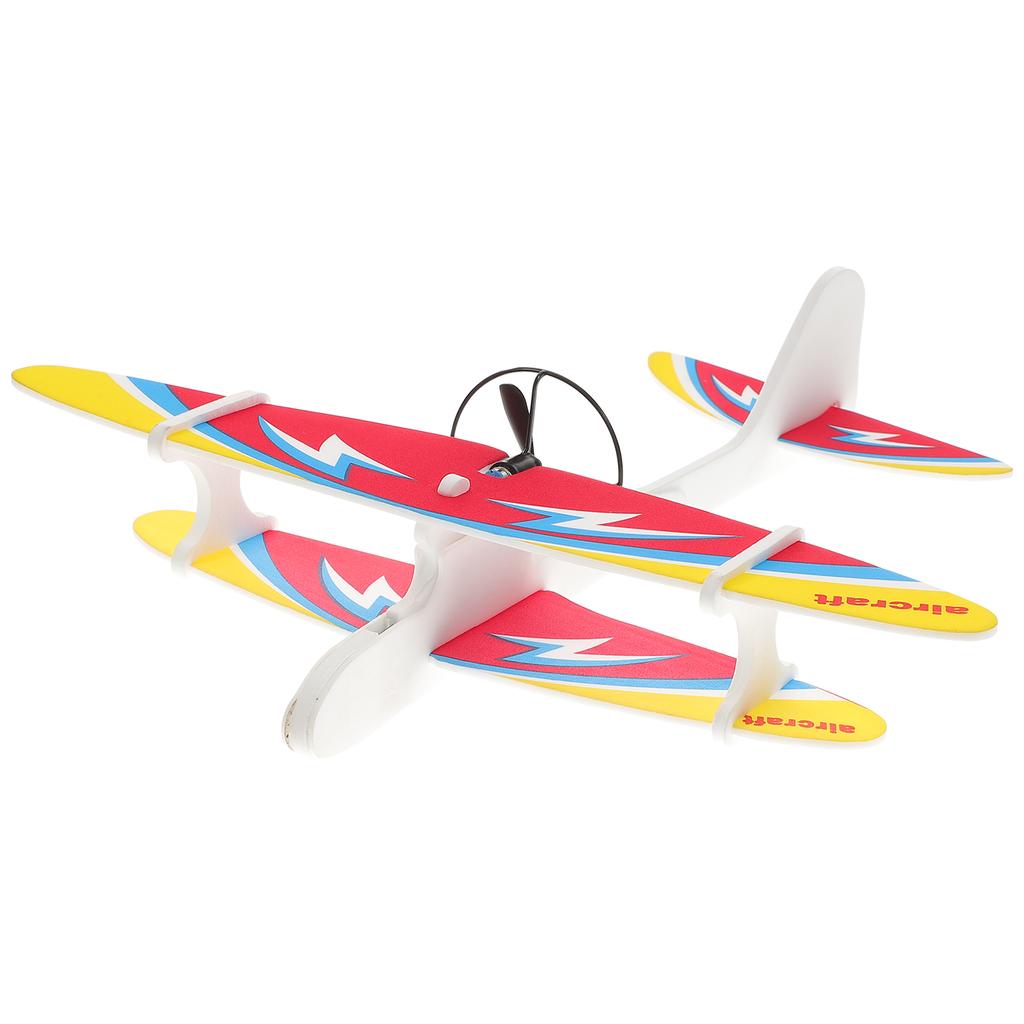 Creative Airplane Model Outdoor Toy Electric Airplane Toy Simulation Airplane Toy Airplane Kids Random Color