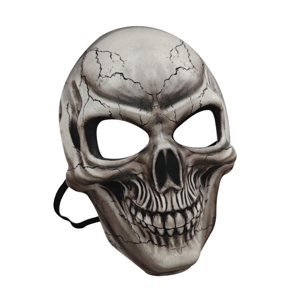 3D Skull Face Cover Soft Ghost Skull Mask Horrible Halloween Mask Party
