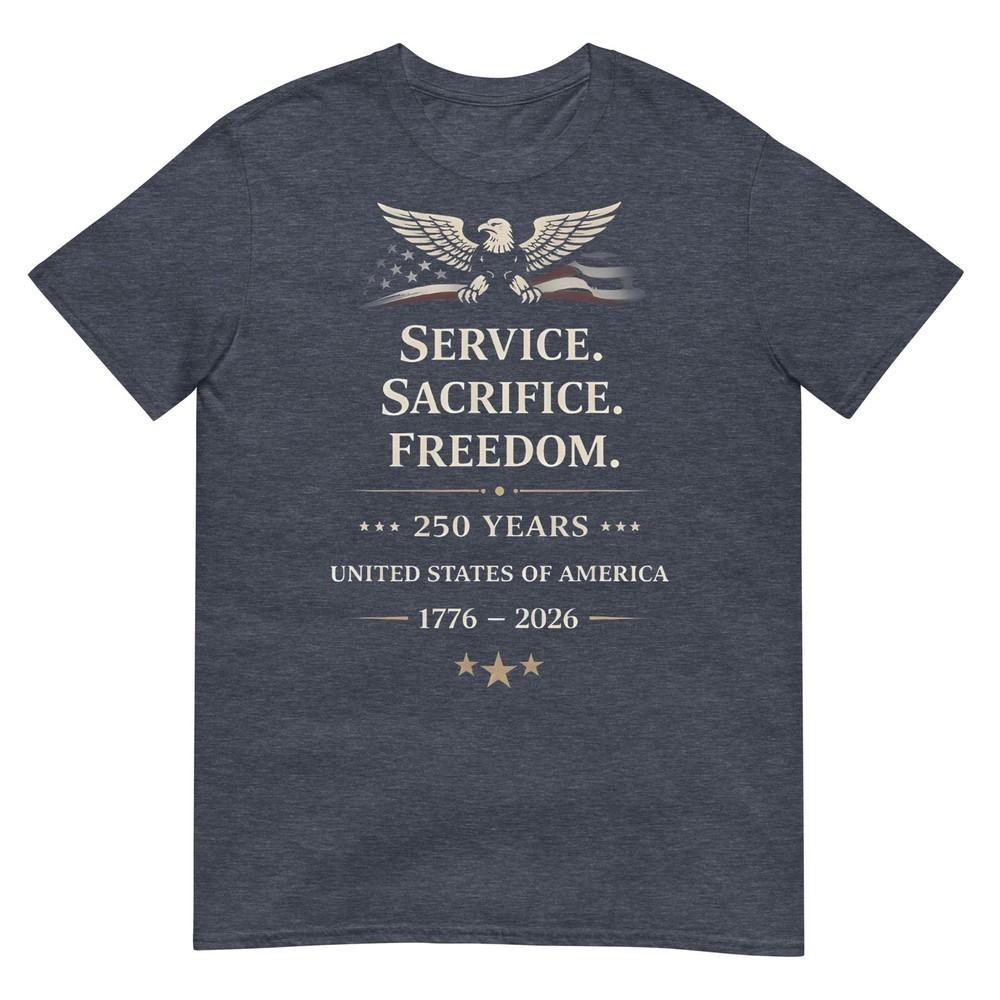 Usa 250th Anniversary Veterans Military 4th Of July TShirt