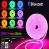 Водонепроницаемая RGB неоновая лента умные огни атмосферный свет неоновые ленточные огни декор для вечеринки