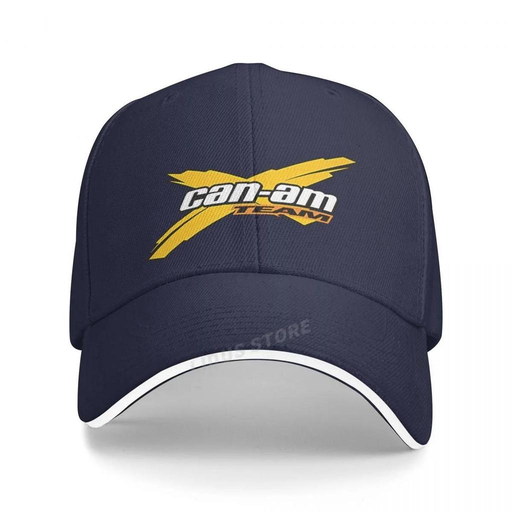 Can Am Logo Stripe Brp Team бейсбольная кепка мужская модная крутая кепка Can AM хип-хоп женская кепка
