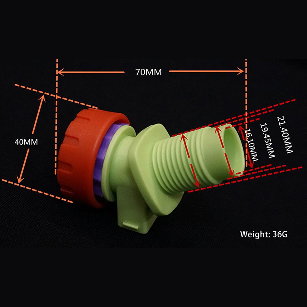 Portable Water Bucket Adapter Camping Accessories Water Bottle Faucet Replacement Water Outlet Tap Outdoor for Wine Juice Bottle