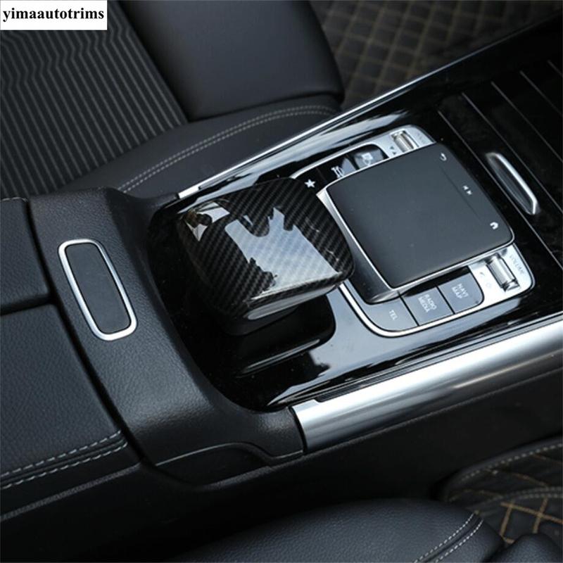 ABS Car Gear Shift Knob Head Handle Cover Trim Accessories Interior For Mercedes-Benz B GLB GLA Class W247 X247 H247 - 2024