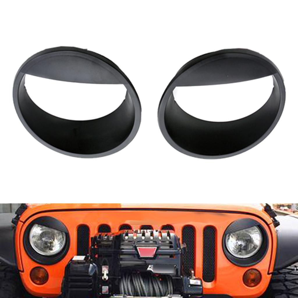 2Pcs Auto Left Right Front Headlight Indicator Lamp Protective for Shell Cover