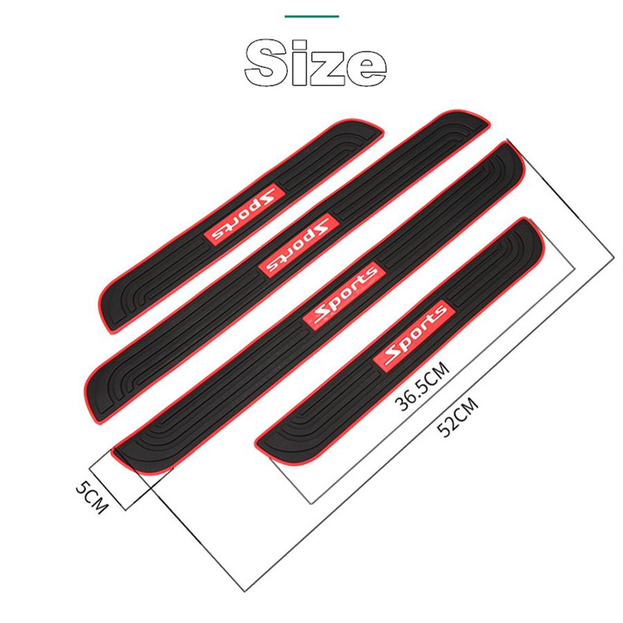 Накладка на порог двери автомобиля